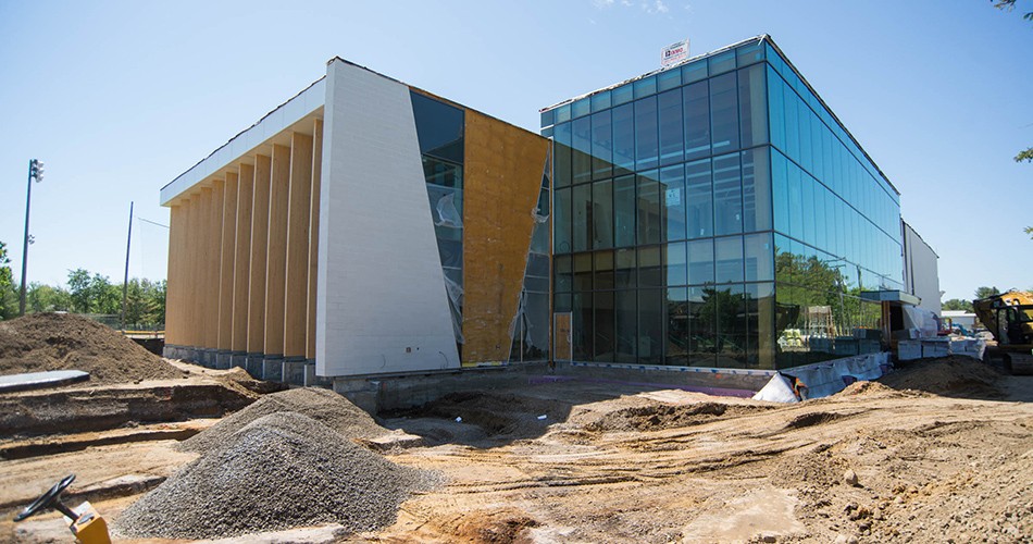 Construction de la bibliothèque Paul-Mercier