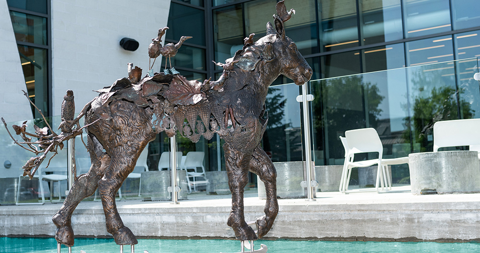 Sculpture de bronze